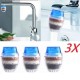 3 X Coconut Carbon Home Kitchen Tap Water Faucet Clean Purifier Filter Cartridge Random Color - B07FTYS6T2